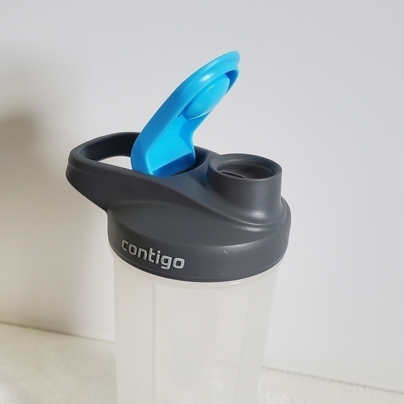 Contigo Clear Gray Blue Shake & Go 24 Oz Bottles Set Of 2 - Picture 14 of 15